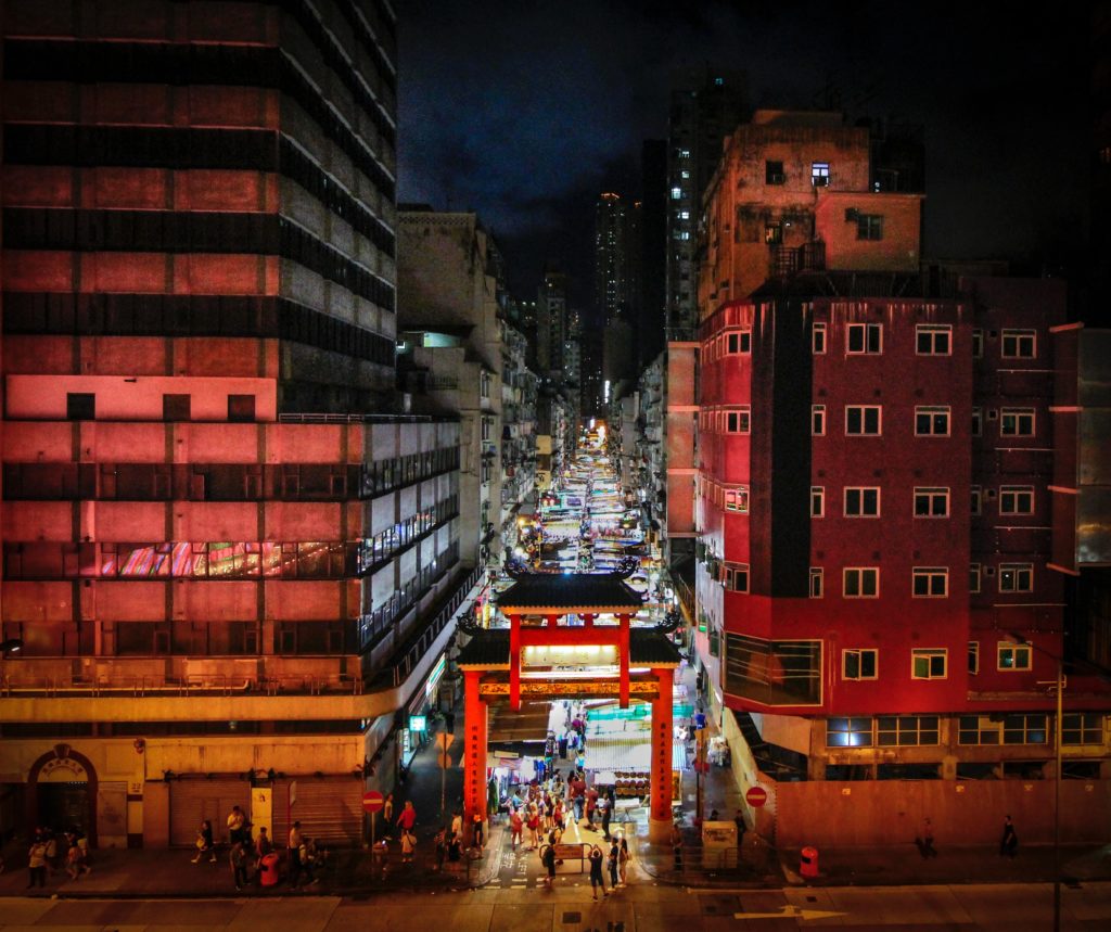 Temple Street Market Hong Kong
