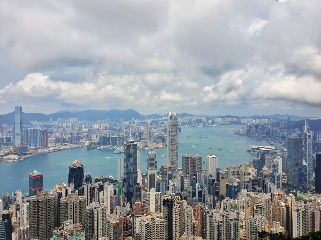 Victoria Peak in Hong Kong